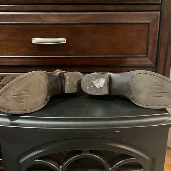 Ralph Lauren Brown Ankle Boots - Picture 2 of 3